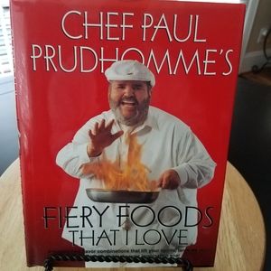 CHEF PAUL PRUDHOMME FIREY FOODS COOKBOOK
